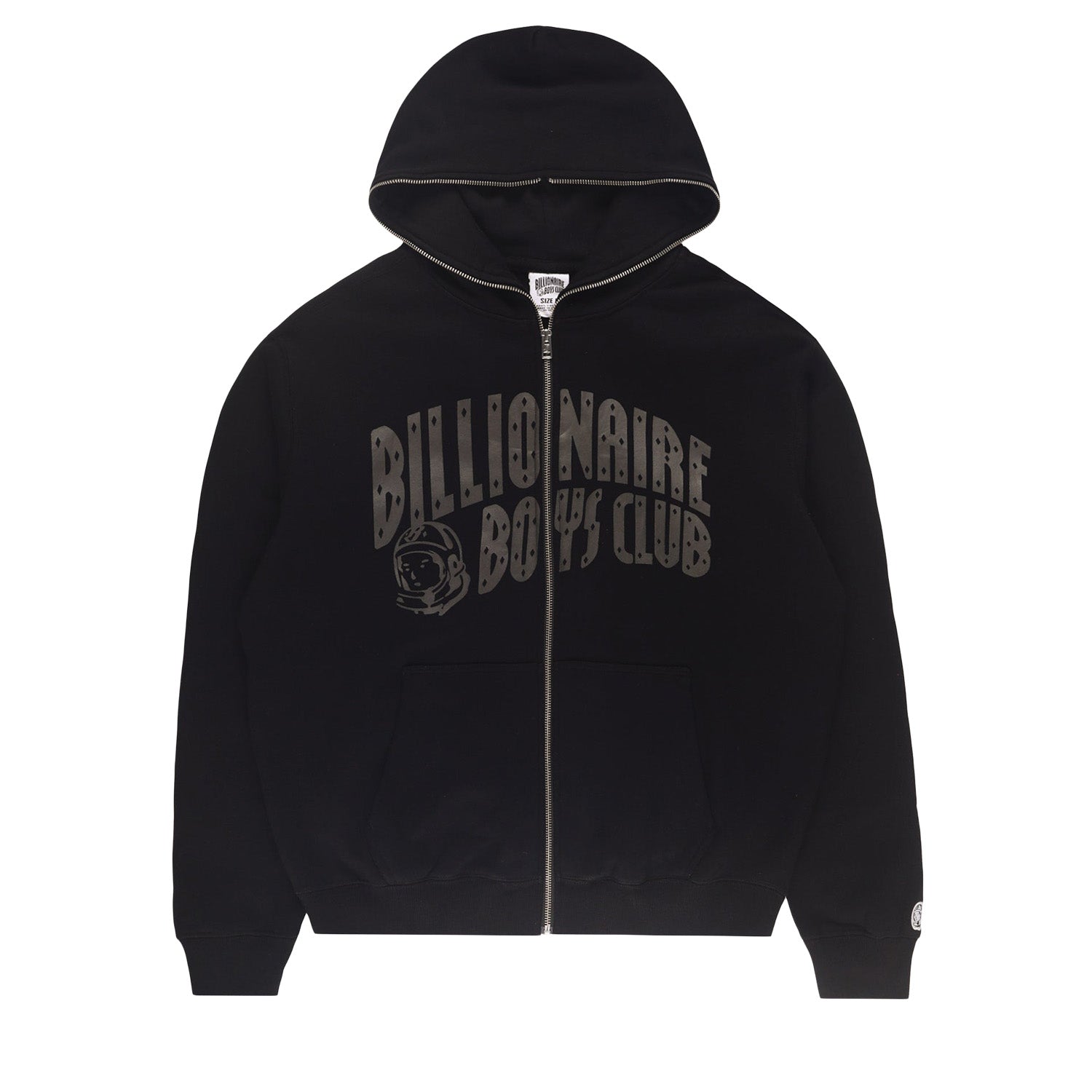 Billionaire Boys Club BB Curve Zip Hoodie Black - SWEATERS - Canada