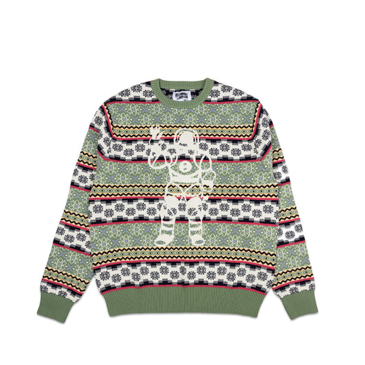 Billionaire Boys Club BB Greetings Sweater Whisper White - SWEATERS - Canada