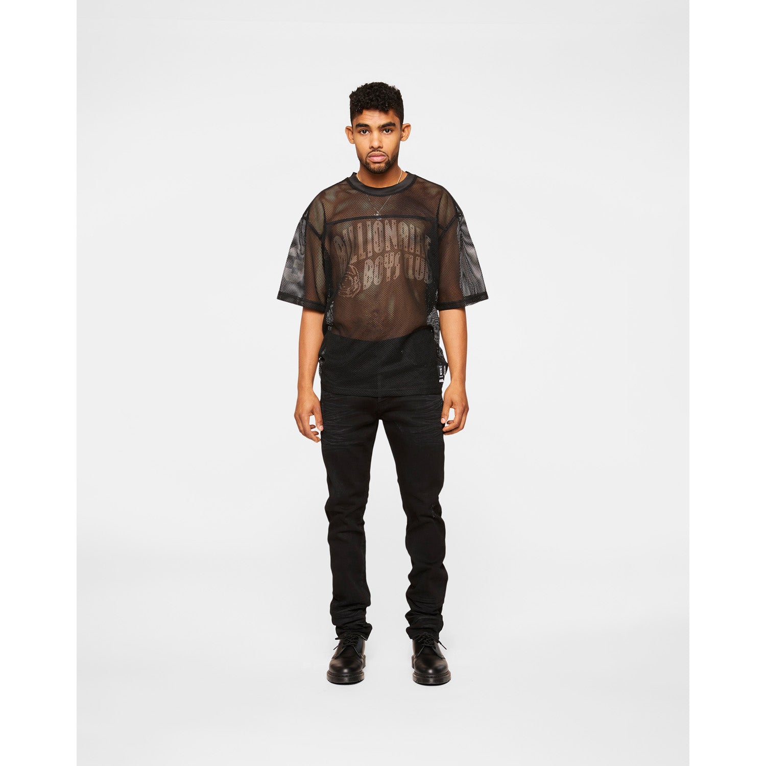 Billionaire Boys Club BB Varsity SS Knit (Cropped Fit) Black - TOPS - Canada