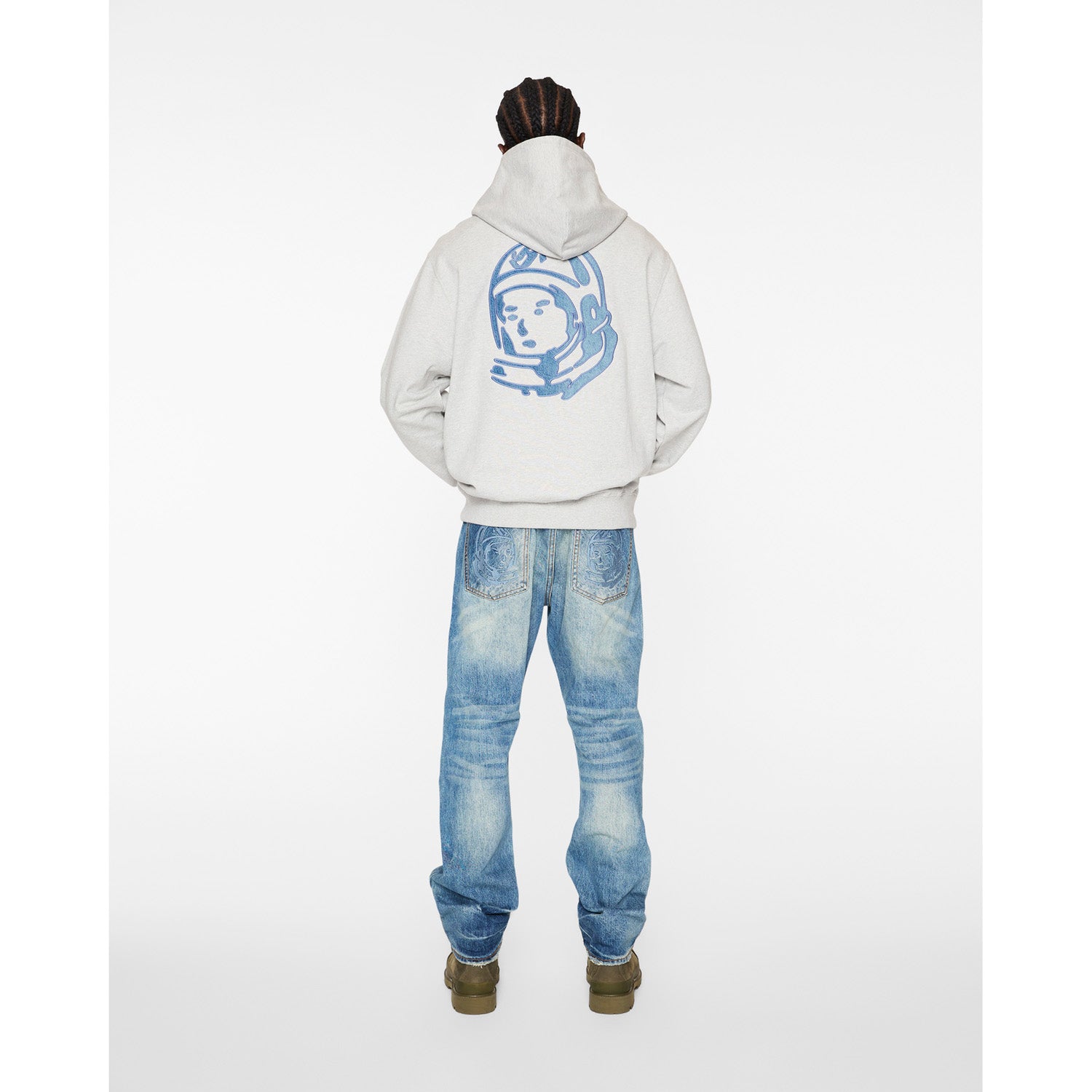 Billionaire Boys Club Men Arch Hoodie Heather Grey - SWEATERS - Canada