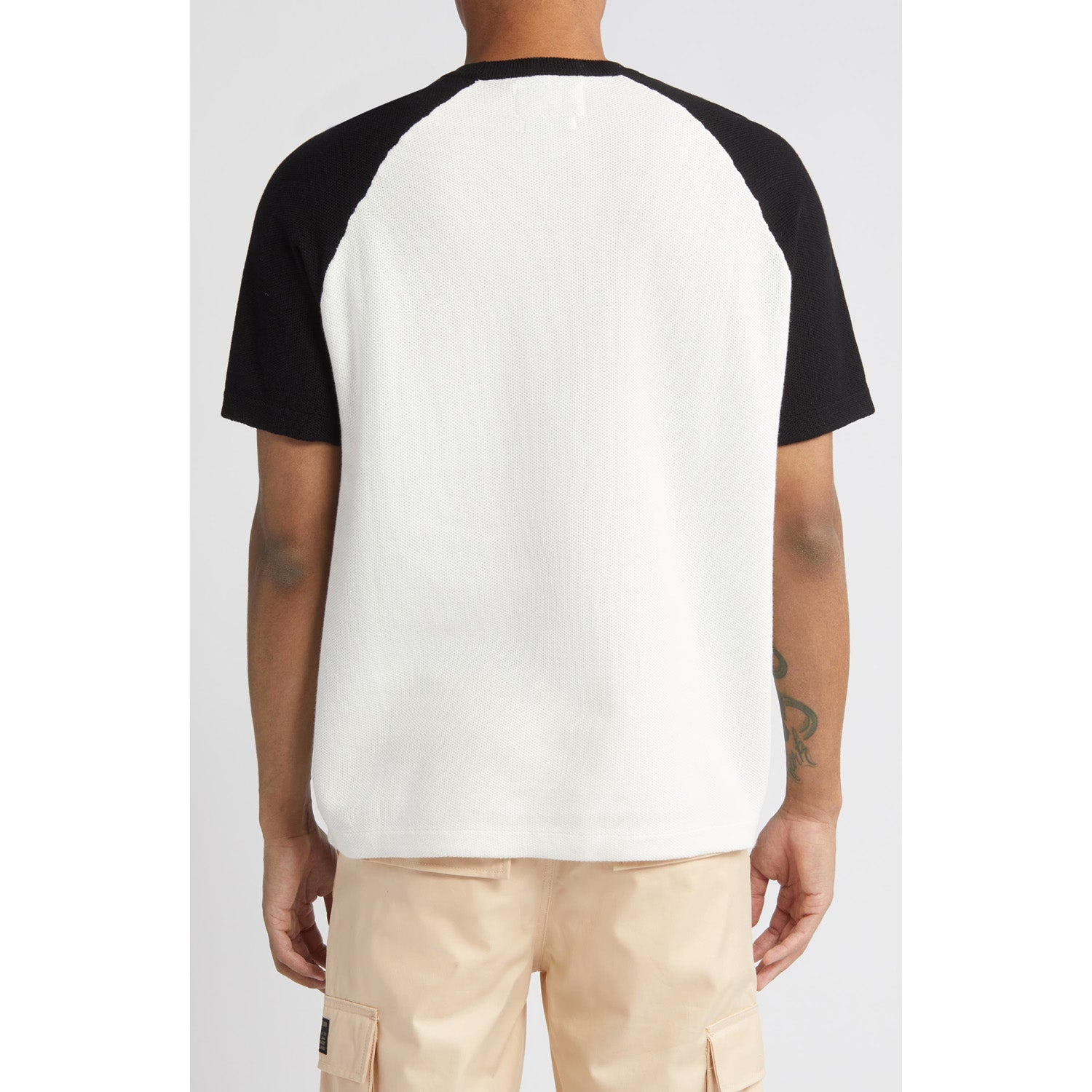 Billionaire Boys Club Men BB Moonshot Raglan Sleeve White Black - TOPS Canada