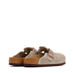 Birkenstock Men Boston Soft Footbed Taupe 560771 - FOOTWEAR - Canada