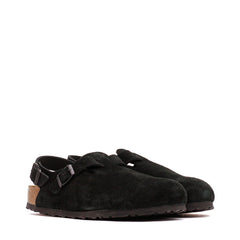 Birkenstock Men Tokio Suede Black 1028337 - FOOTWEAR - Canada