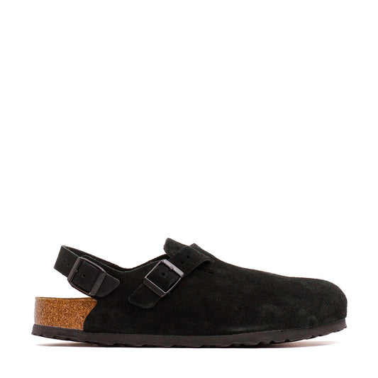 Birkenstock Men Tokio Suede Black 1028337 - FOOTWEAR - Canada