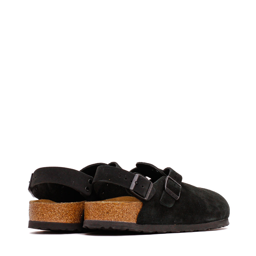 Birkenstock Men Tokio Suede Black 1028337 - FOOTWEAR - Canada