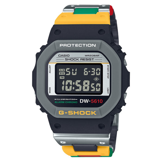 Casio G-Shock 5610 Yellow Red Green DW5610MT-1 - ACCESSORIES - Canada