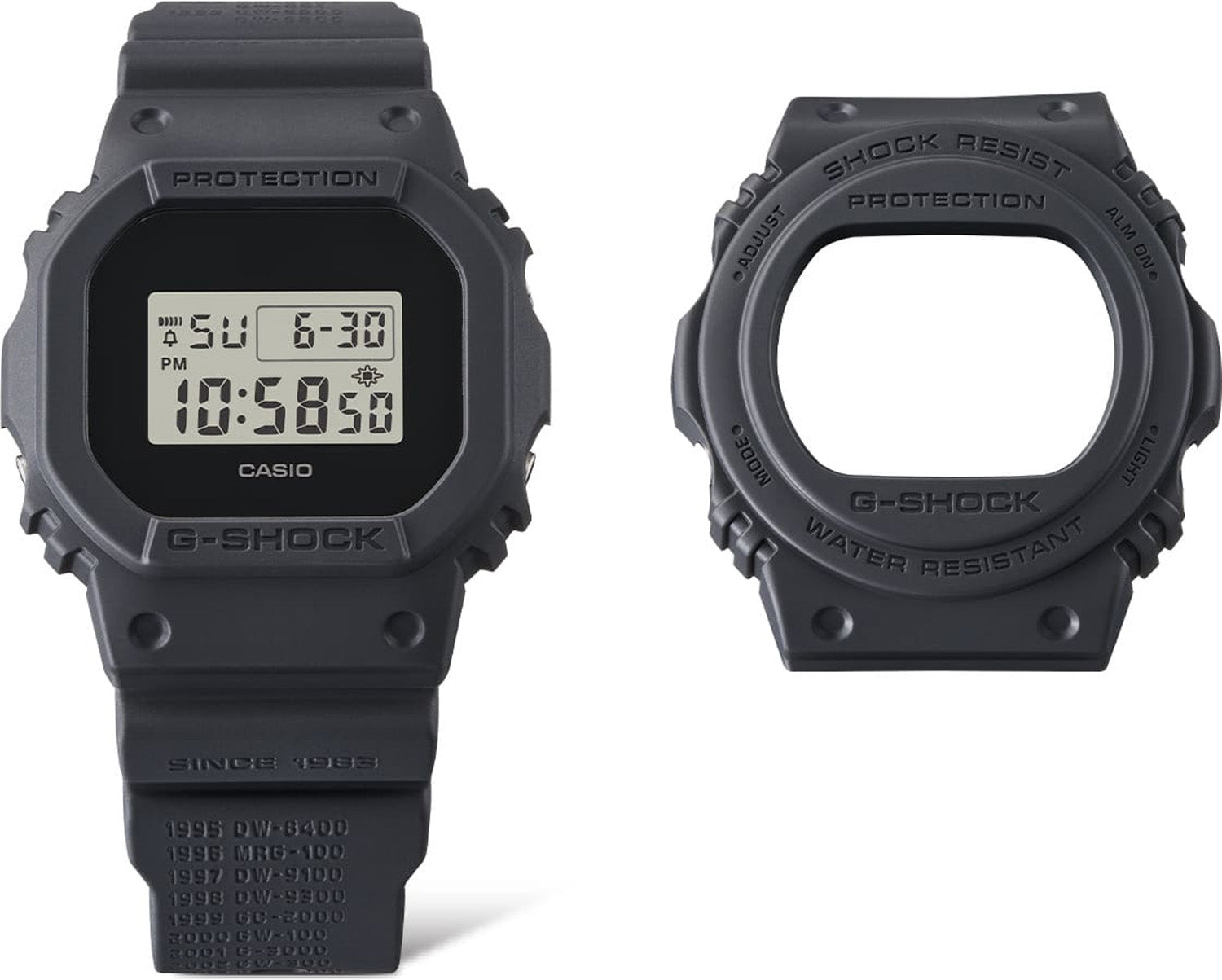 Casio G-Shock 5657 Black DWE5657RE-1 - ACCESSORIES - Canada