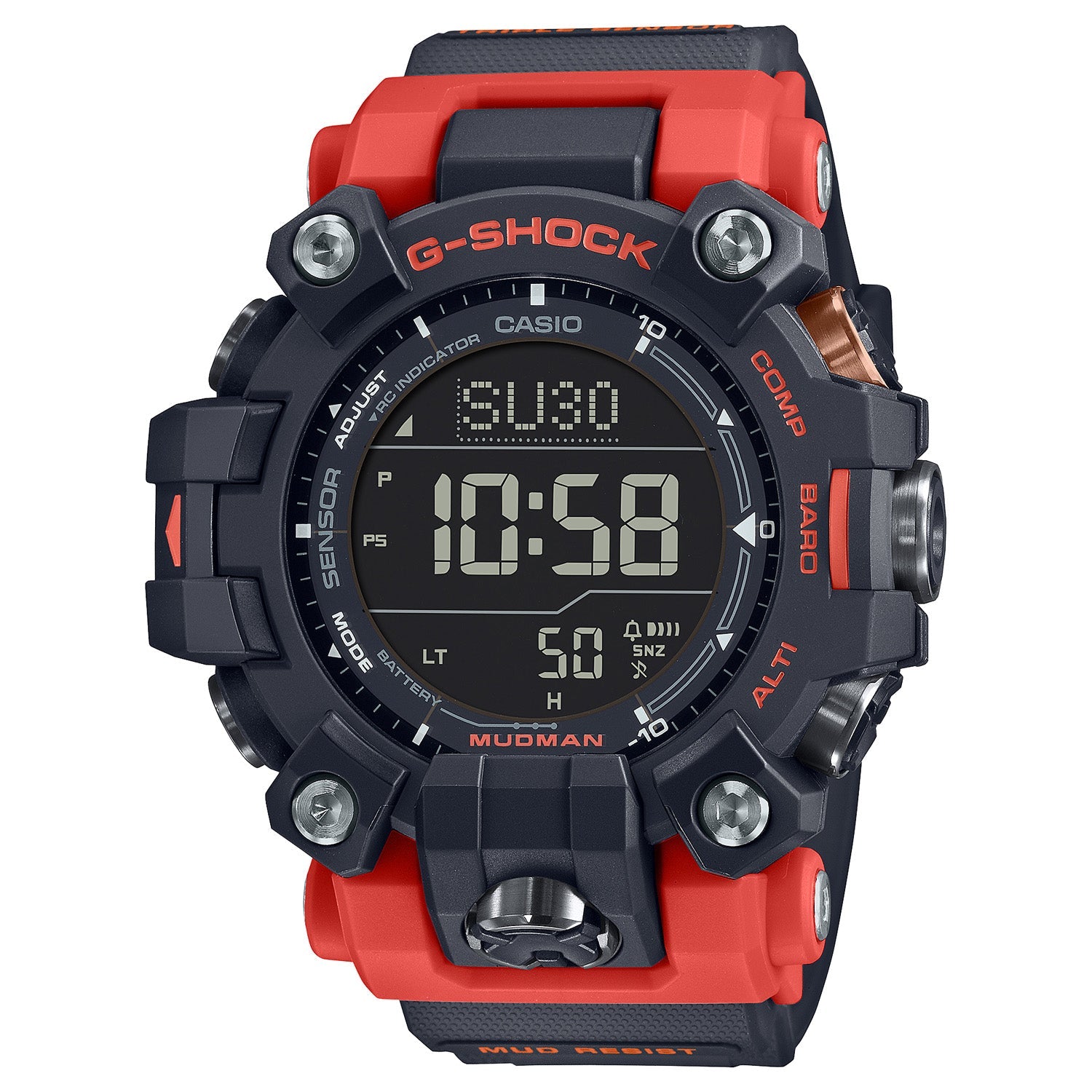 Casio G-Shock 9500 Black Red GW9500-1A4 - ACCESSORIES - Canada