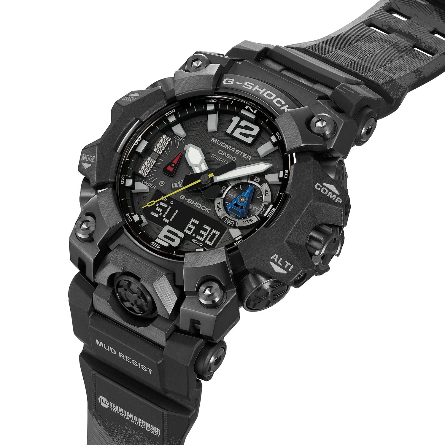 Casio G-Shock x Team Land Cruiser Toyota Auto Body Master of G-Land Mudmaster GWGB1000TLC-1A - WATCHES - Canada