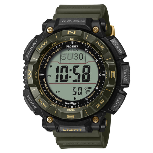 Casio PRO TREK 30th Anniversary Green PRG340ANS-3 - WATCHES - Canada