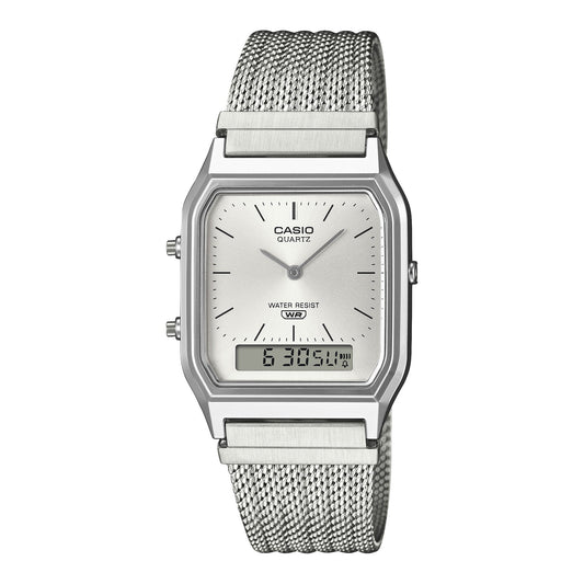 Casio Vintage Silver AQ230EM-7A - WATCHES - Canada