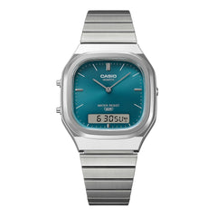 Casio Vintage Silver Blue AQ240E-3A - WATCHES - Canada