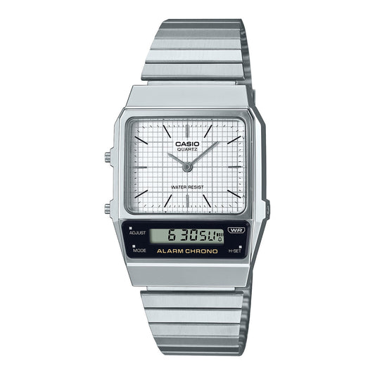 Casio Vintage Silver Watch AQ800E-7A - ACCESSORIES - Canada