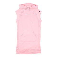 SKIRTS - Champion Women's Reverse Weave Dress W/hood Embroidered Pink Bow WL779-579727-7CY