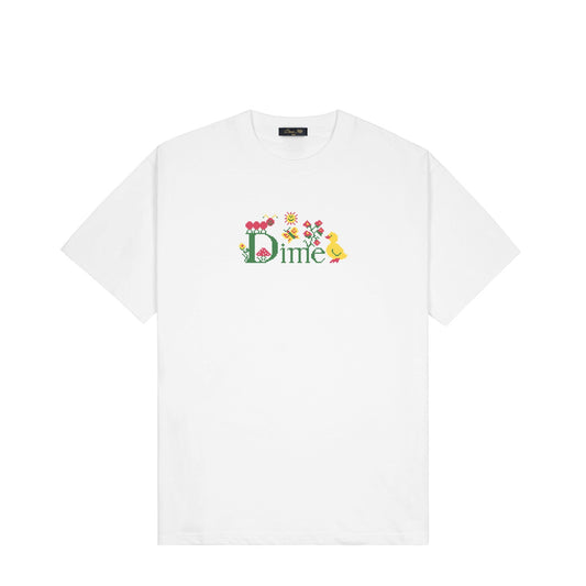 Dime Classic Cross Stitch T-Shirt White - T-SHIRTS - Canada