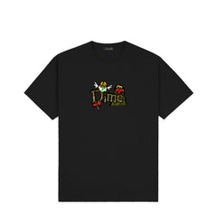 Dime Classic Fuzzy T-Shirt Black - T-SHIRTS - Canada