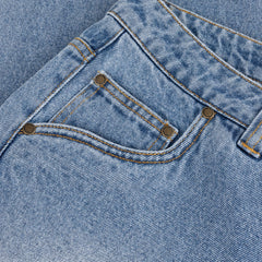 Dime Classic Relaxed Denim Pants Sandblasted Blue - BOTTOMS - Canada