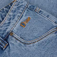 Dime Classic Relaxed Denim Pants Sandblasted Blue - BOTTOMS - Canada