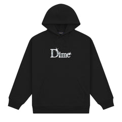 Dime Classic Shiny Hoodie Black - SWEATERS - Canada