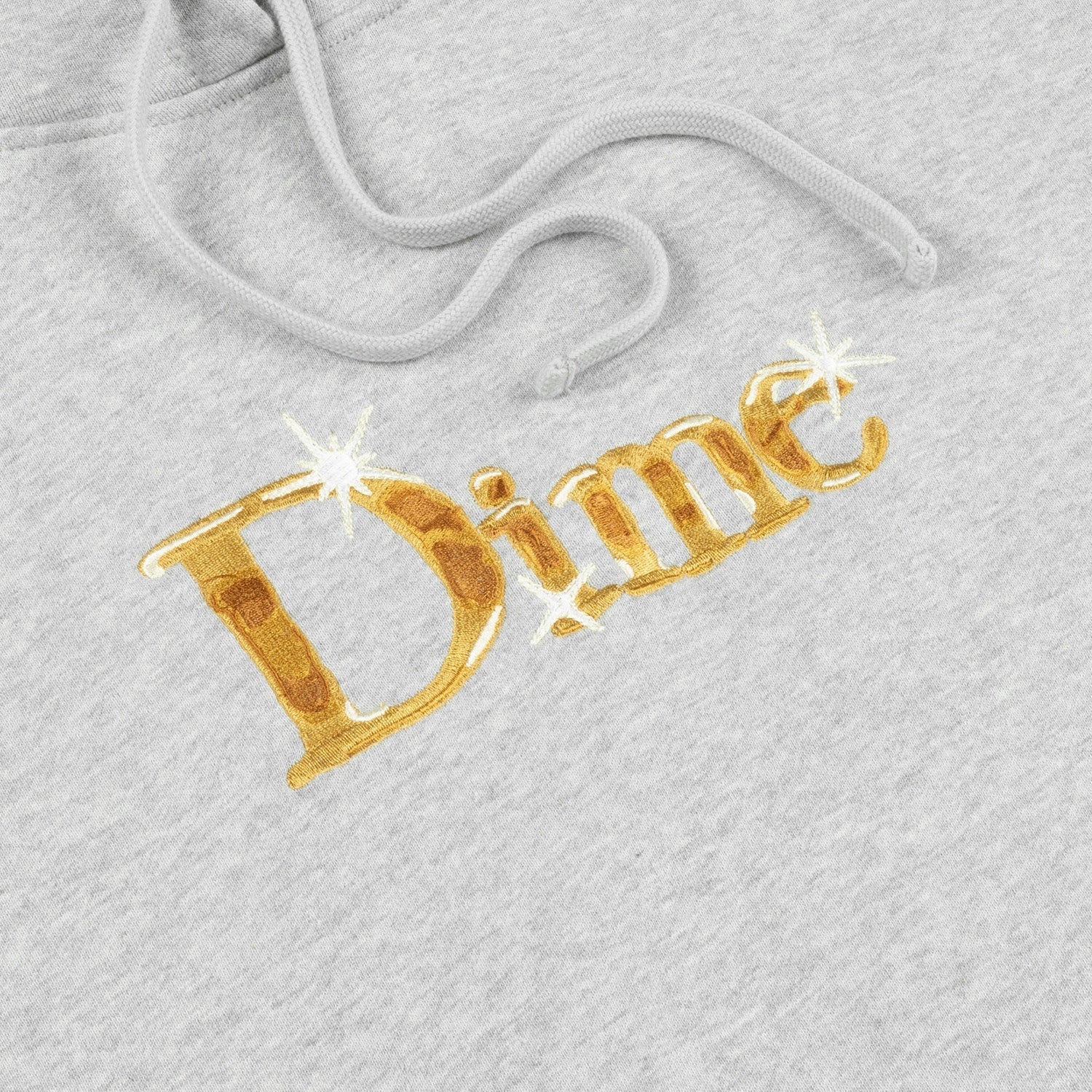 Dime Classic Shiny Hoodie Heather Gray - SWEATERS - Canada