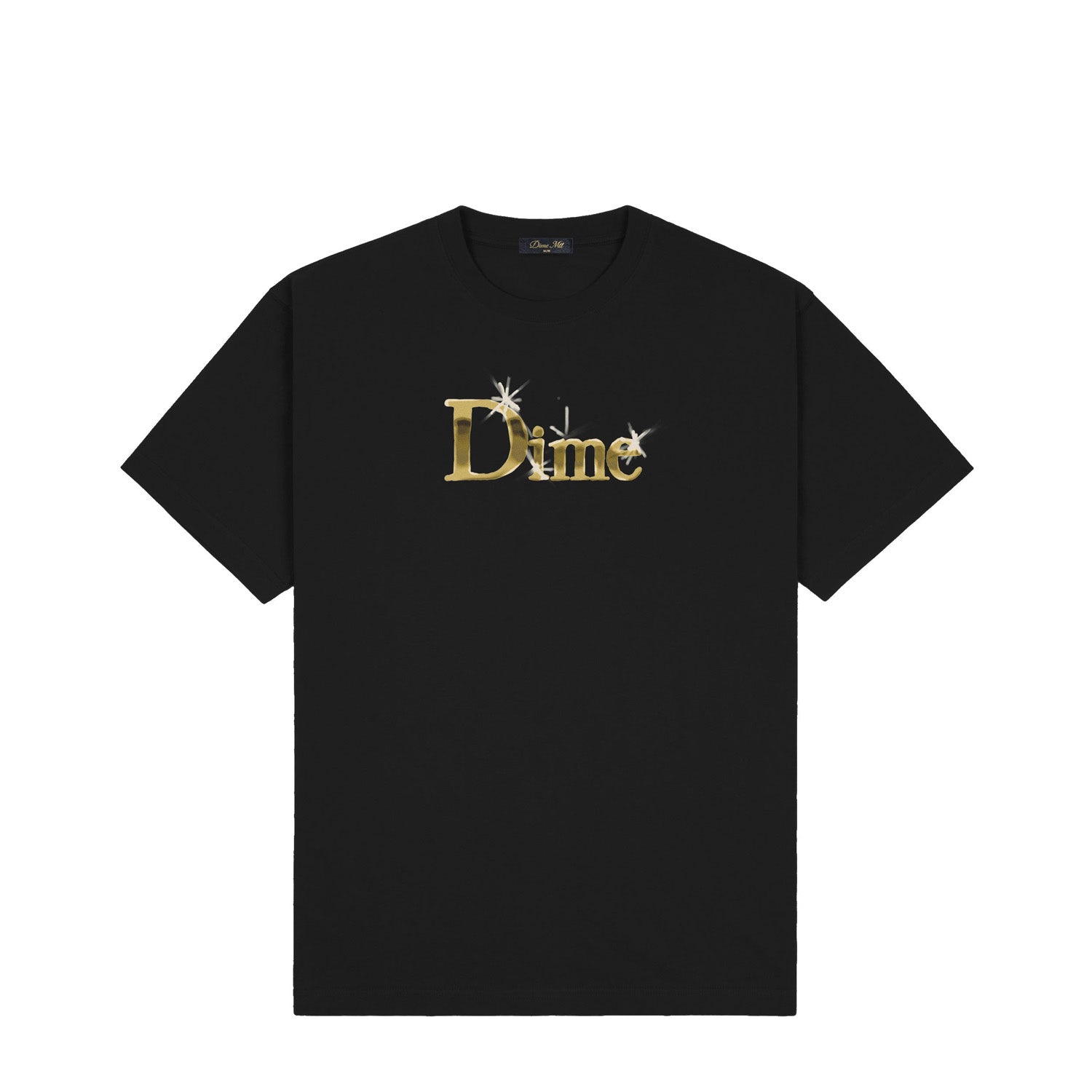 Dime Classic Shiny T-Shirt Black - T-SHIRTS - Canada
