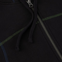 Dime Court Zip Hoodie Black Multi - SWEATERS - Canada