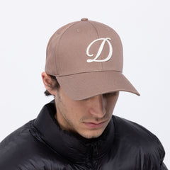 Dime Cursive D Full Fit Cap Tan - HEADWEAR - Canada