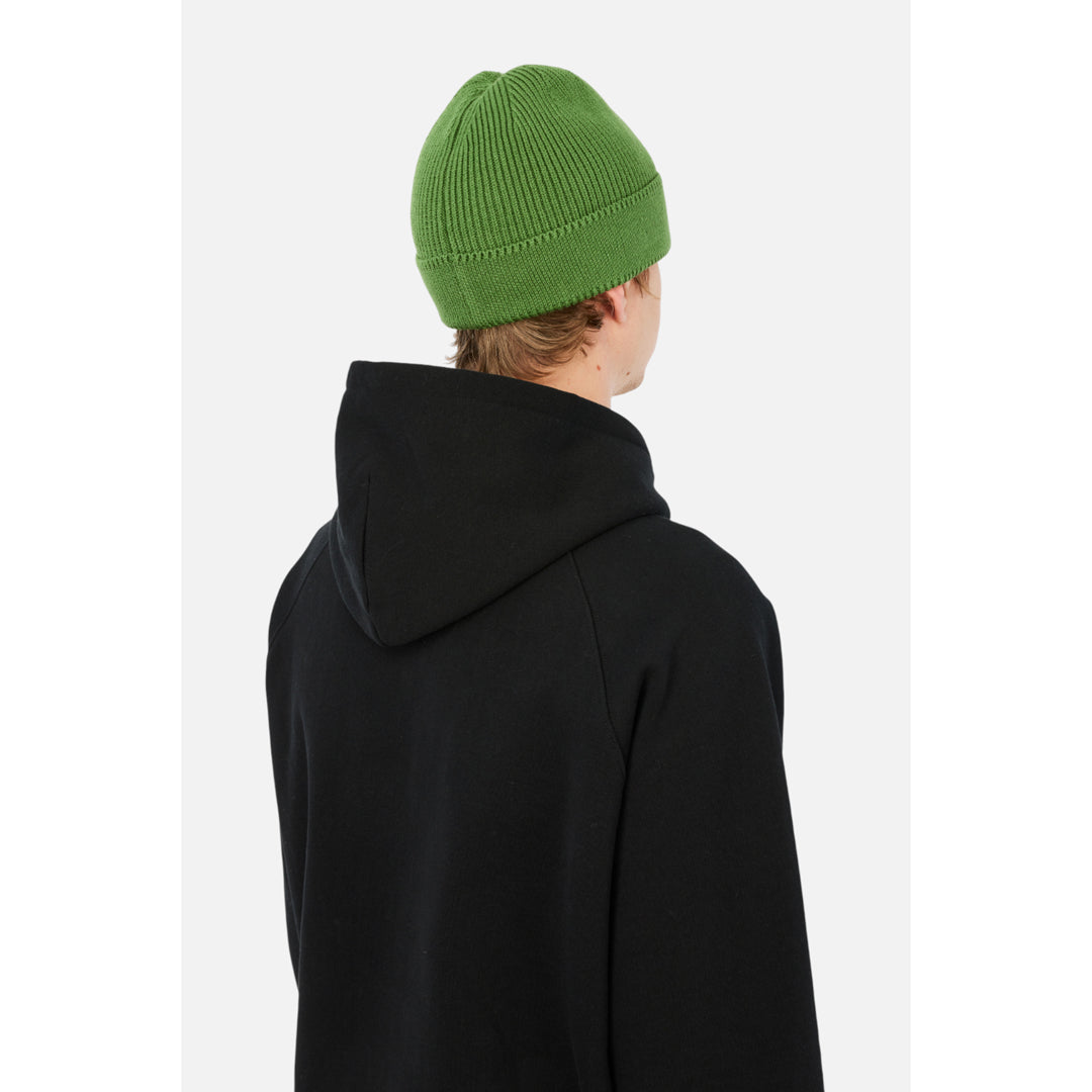 Dime Cursive Rib Beanie Khaki Green - HEADWEAR - Canada