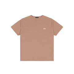 Dime Cursive Small Logo T-Shirt Sepia - T-SHIRTS - Canada