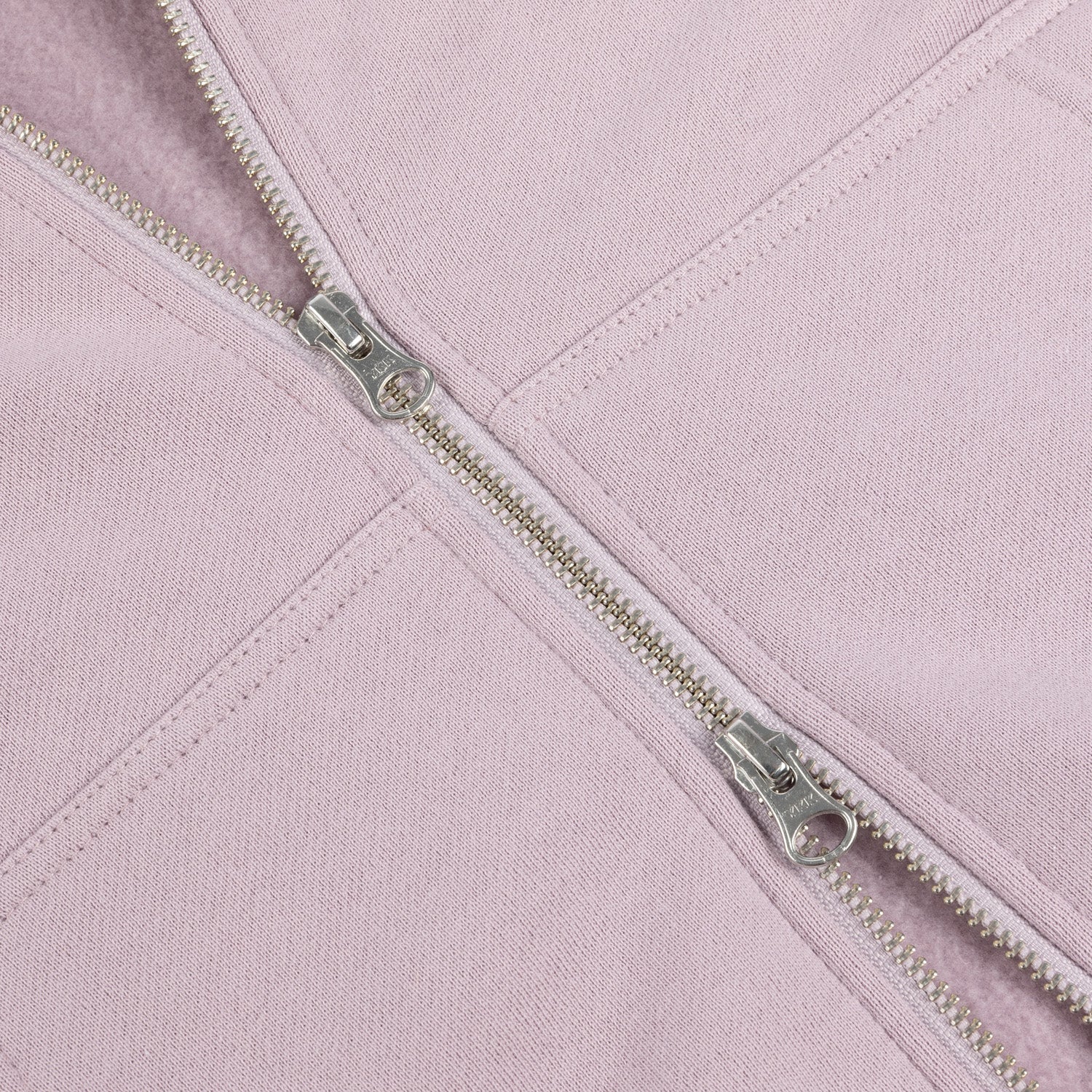 Dime Cursive Small Logo Zip Hoodie Mauve - SWEATERS - Canada