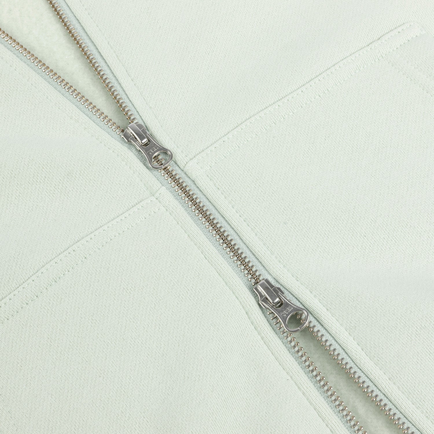 Dime Cursive Small Logo Zip Hoodie Mint - SWEATERS - Canada