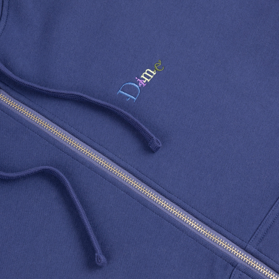 Dime Friends Zip Hoodie Night Blue SWEATERS Canada