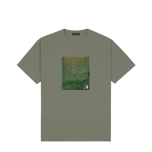 Dime GPS T-Shirt Thyme - T-SHIRTS - Canada