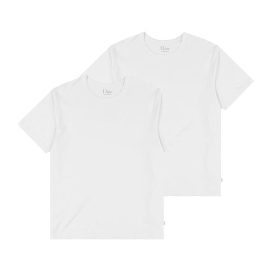 Dime Men Classic 2 Pack Undershirts White - T-SHIRTS - Canada