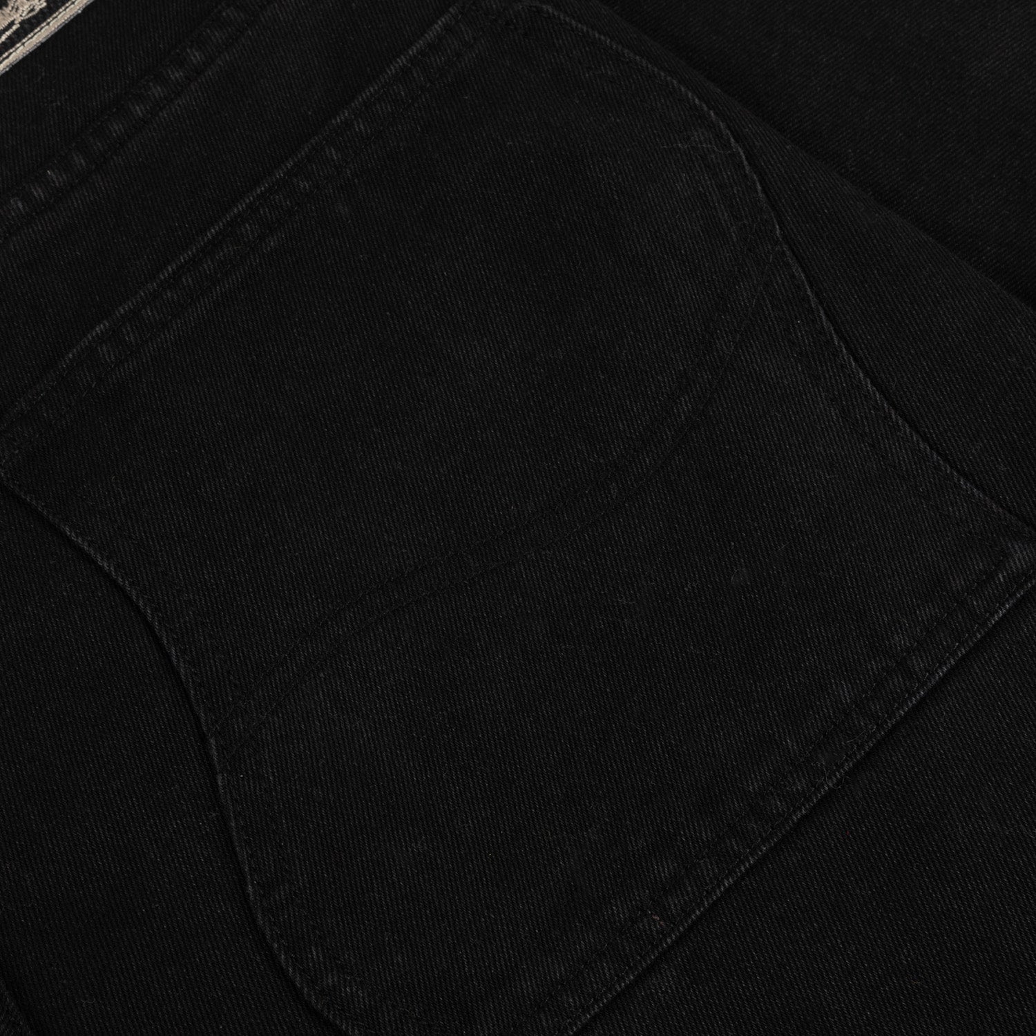 Dime Men Classic Baggy Denim Pants Black - BOTTOMS - Canada