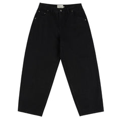 Dime Men Classic Baggy Denim Pants Black - BOTTOMS - Canada