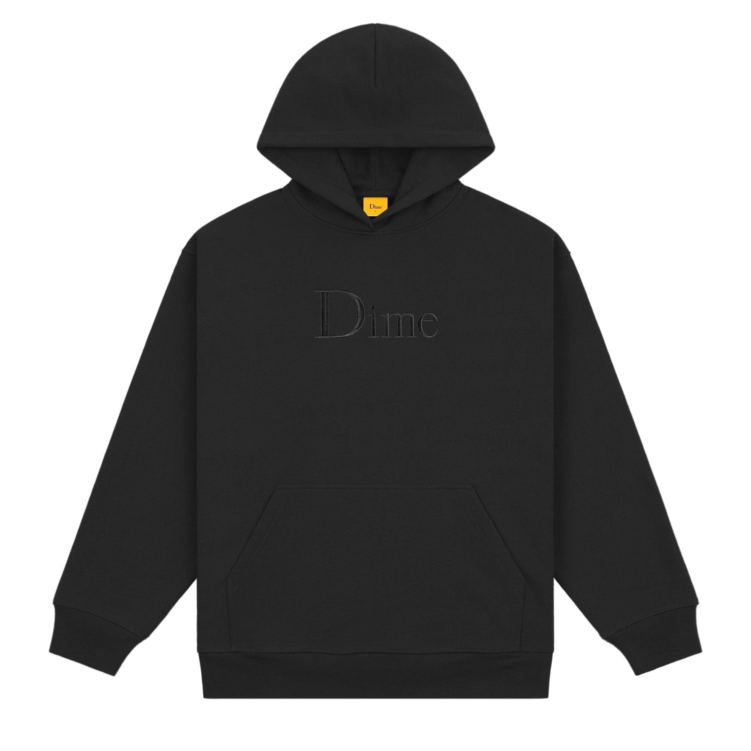 Dime Men Classic Big Logo Hoodie Black - SWEATERS - Canada