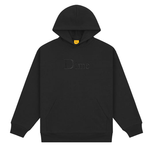 Dime Men Classic Big Logo Hoodie Black - SWEATERS - Canada