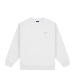 Dime Men Classic Small Logo Crewneck Ash - SWEATERS - Canada