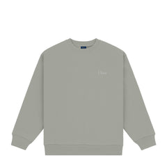 Dime Men Classic Small Logo Crewneck Gravel - SWEATERS - Canada