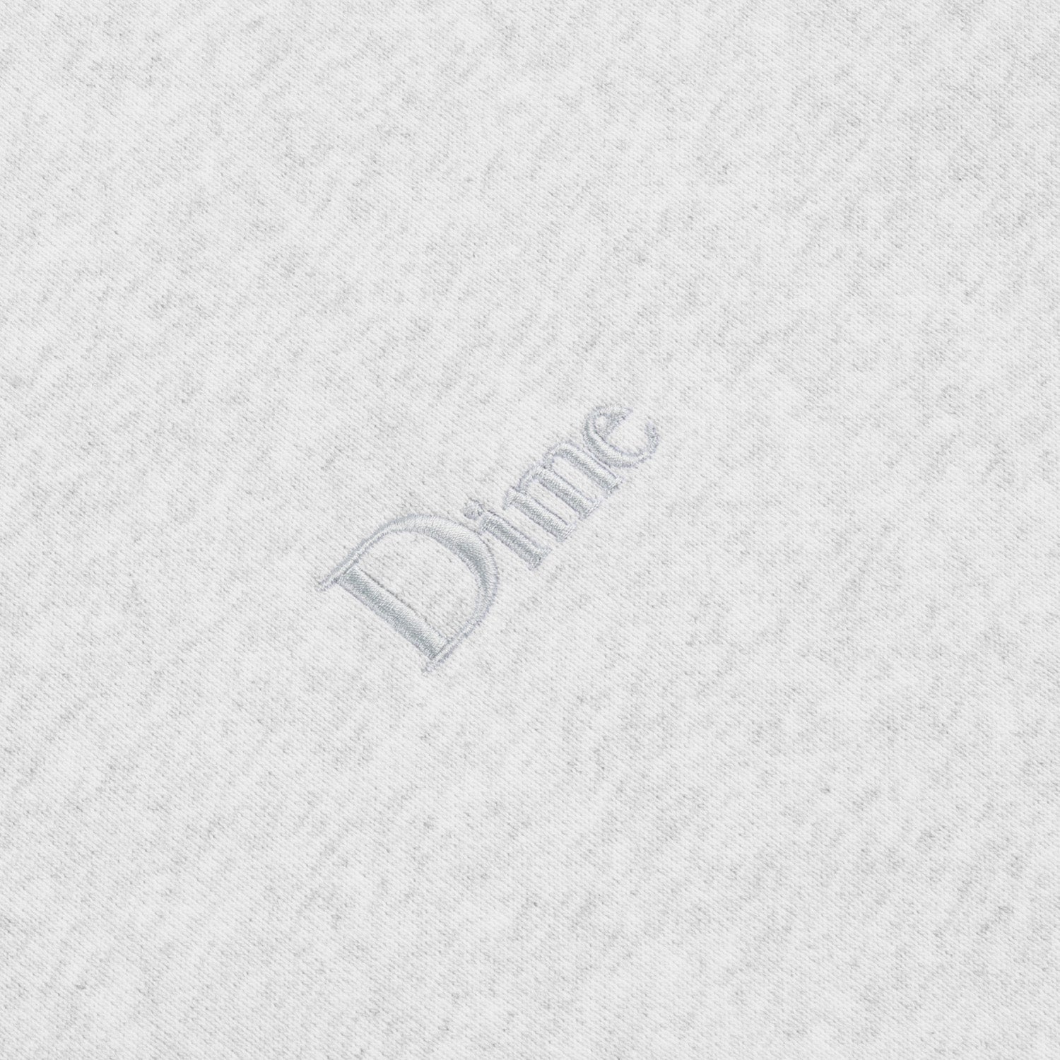 Dime Men Classic Small Logo Hoodie Ash - SWEATERS - Canada