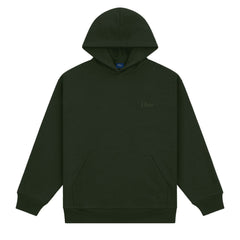 Dime Men Classic Small Logo Hoodie Forest Green - SWEATERS - Canada