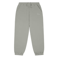 Dime Men Classic Small Logo Sweatpants Gravel - BOTTOMS - Canada