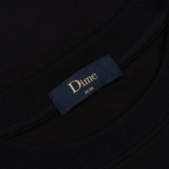 Dime Men Classic Small Logo T-Shirt Black (Purple Emblem) - T-SHIRTS - Canada