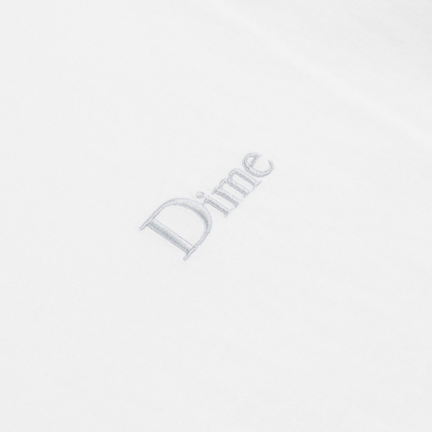 Dime Men Classic Small Logo T-Shirt White - T-SHIRTS - Canada