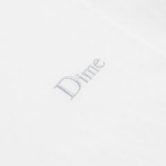 Dime Men Classic Small Logo T-Shirt White - T-SHIRTS - Canada