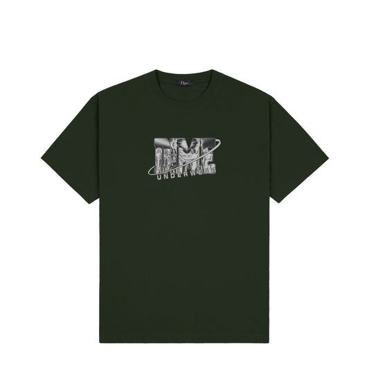 Dime Men Cosmic T-Shirt Forest Green - T-SHIRTS - Canada