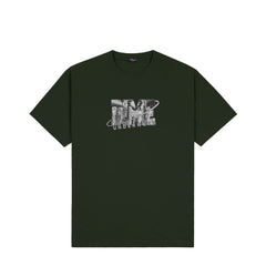 Dime Men Cosmic T-Shirt Forest Green - T-SHIRTS - Canada