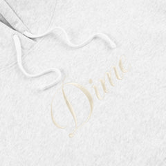 Dime Men Cursive Logo Hoodie Ash - SWEATERS - Canada