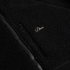 Dime Men Polar Fleece Sherpa Zip Black - OUTERWEAR - Canada